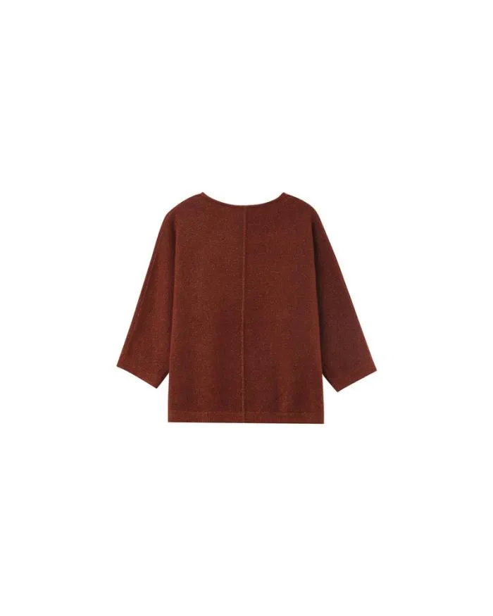 SWEATER CARAMEL NADIR Shop Grace and Mila Plain Jumpers