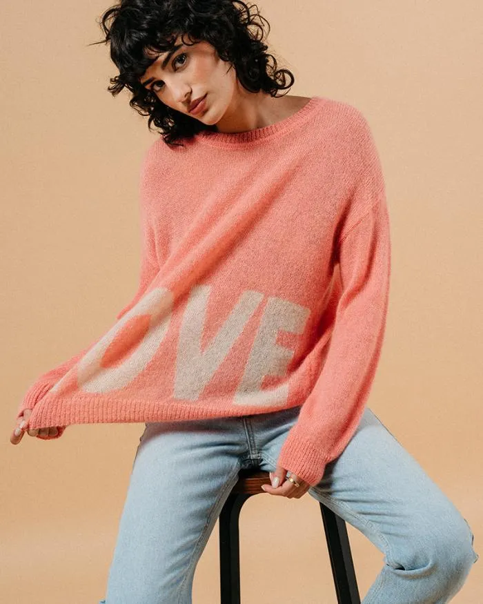 SWEATER ROSE MADONA Shop Grace and Mila Message Jumpers