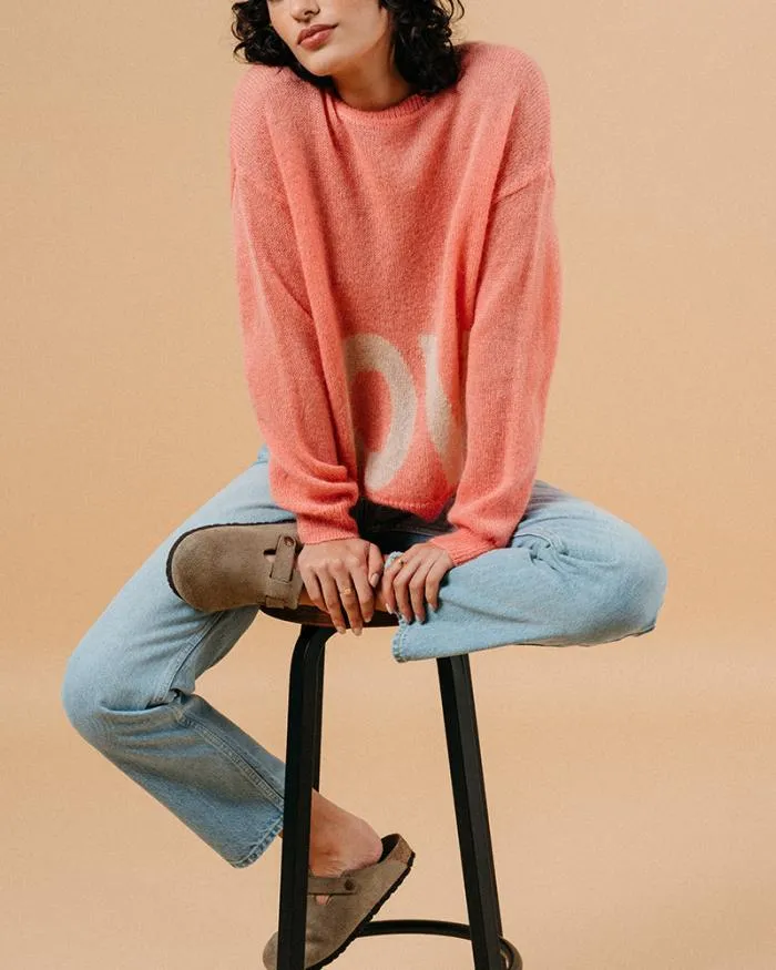 SWEATER ROSE MADONA Shop Grace and Mila Message Jumpers