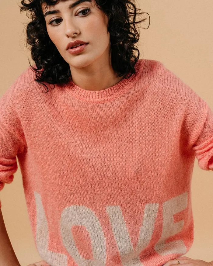 SWEATER ROSE MADONA Shop Grace and Mila Message Jumpers