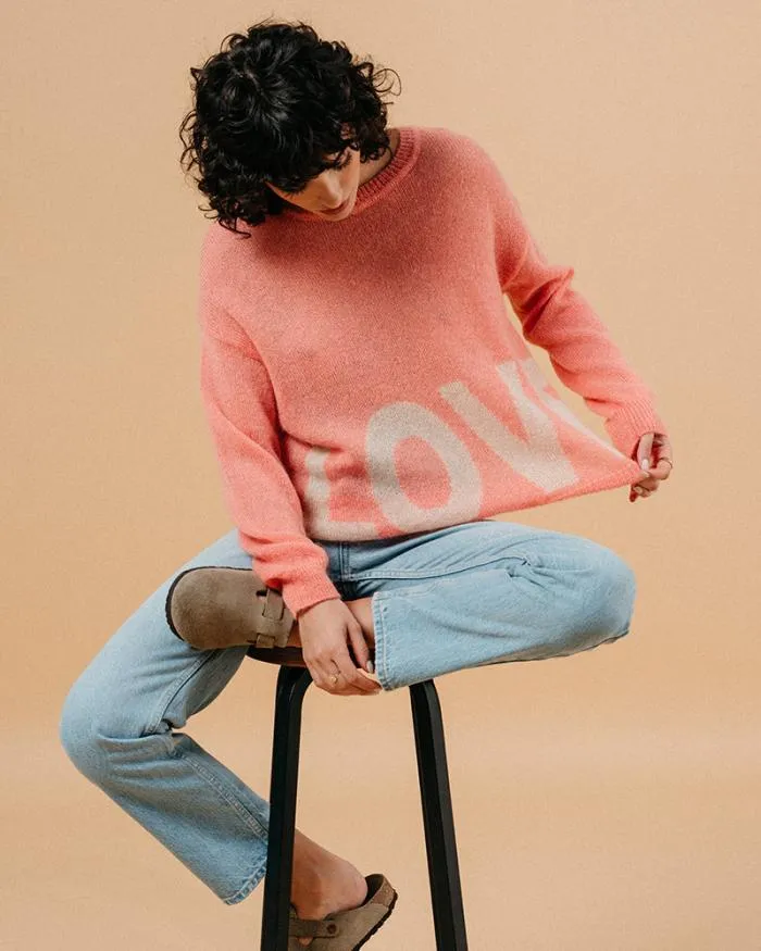 SWEATER ROSE MADONA Shop Grace and Mila Message Jumpers