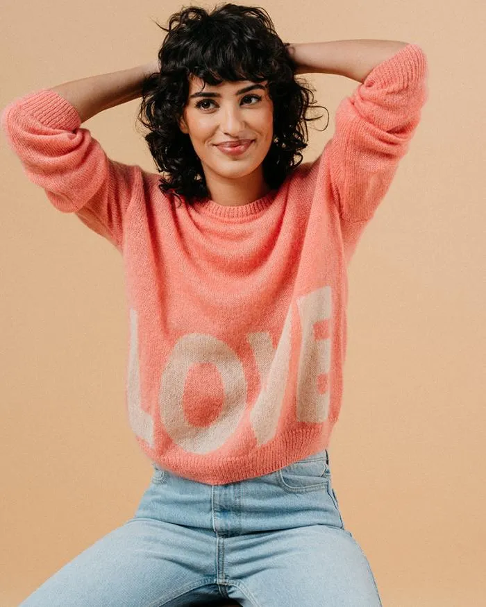 SWEATER ROSE MADONA Shop Grace and Mila Message Jumpers
