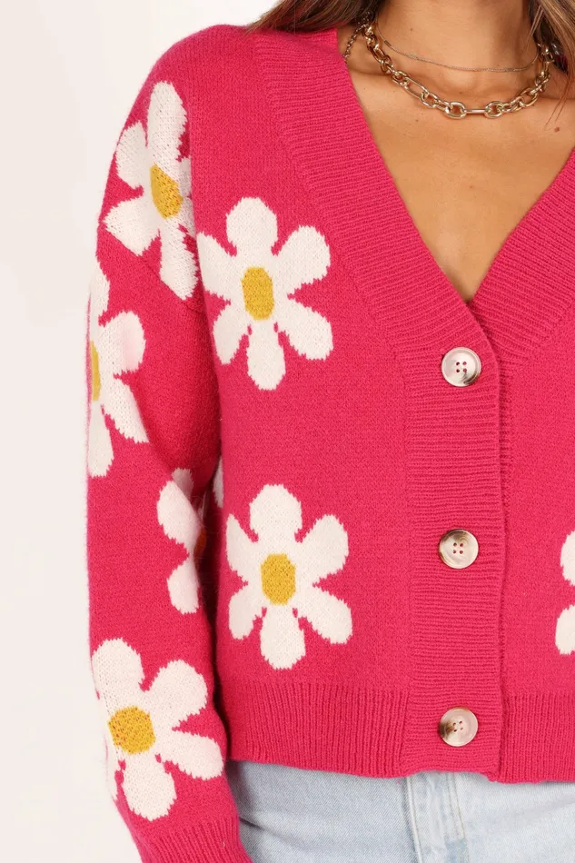 Sweaters Petal and Pup Women Daisy Cardigan Orchid
