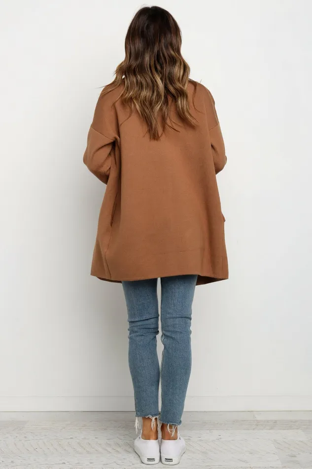Sweaters Petal and Pup Women Lenore Coatigan Brown