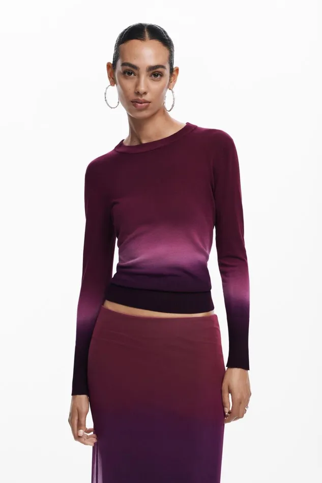 Sweaters Women Desigual Jumper Red