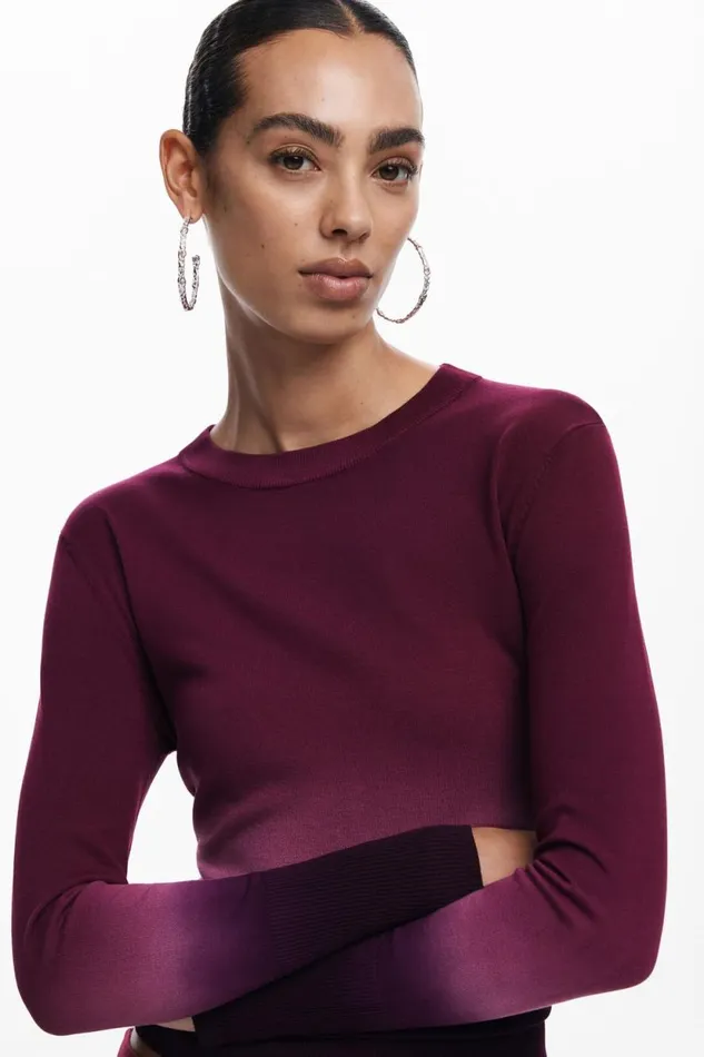 Sweaters Women Desigual Jumper Red