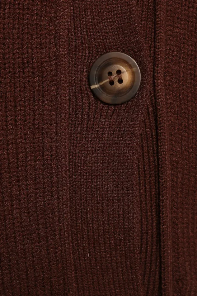 Sweaters Women Petal and Pup Eden Button Front Cardigan Brown