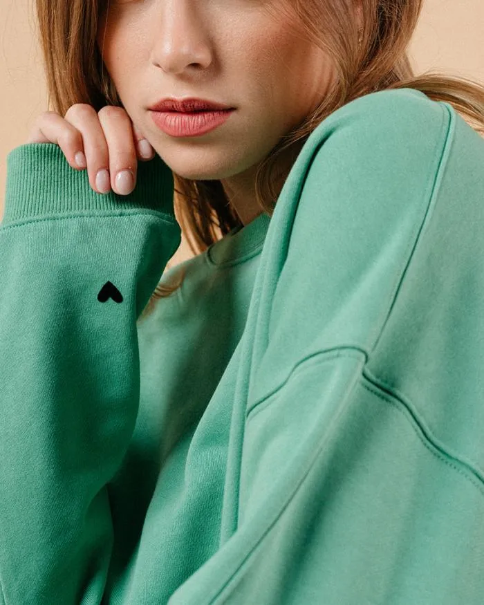 SWEATSHIRT VERT MARAIS Shop Grace and Mila Sweatshirts