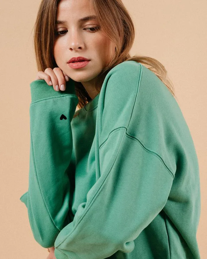 SWEATSHIRT VERT MARAIS Shop Grace and Mila Sweatshirts
