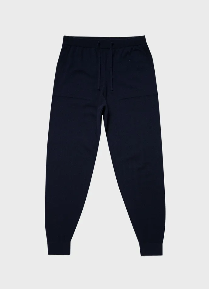 Sweatshirts and Sweatpants ussunspel Men Cashmere Lounge Pant Navy