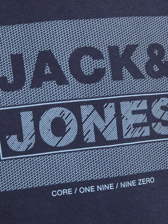 Sweatshirts JACK and JONES Junior BOYS CREW NECK SWEATSHIRT Blue Navy Blazer Casaul