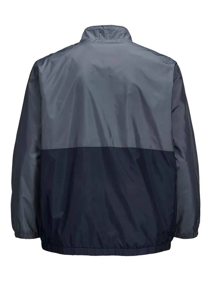 Sweatshirts JACK and JONES Mens RECYCLED POLYESTER BLEND PLUS SIZE JACKET Blue Ombre Blue Casaul