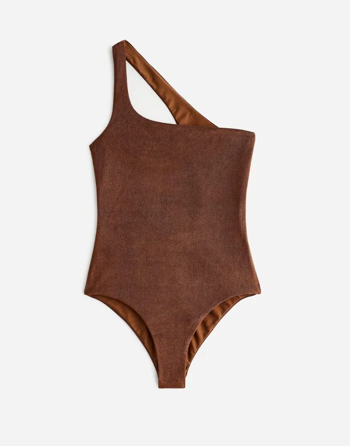 Swim Women Madewell Jade Swim Evolve OnePiece Swimsuit Espresso
