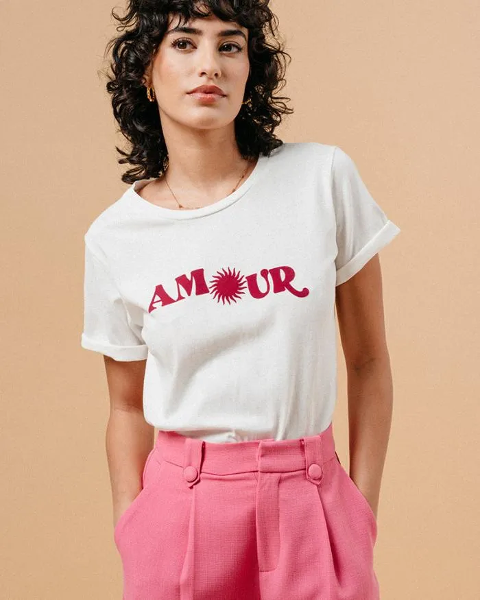 TSHIRT ECRU MARISOL Shop Grace and Mila Printed Tshirts