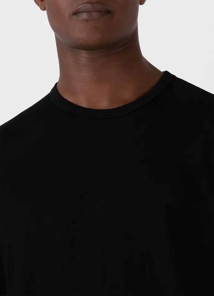 Tshirts Heavyweight Jersey Tshirt Black ussunspel Men Tshirts Heavyweight Jersey Tshirt Black ussunspel Men
