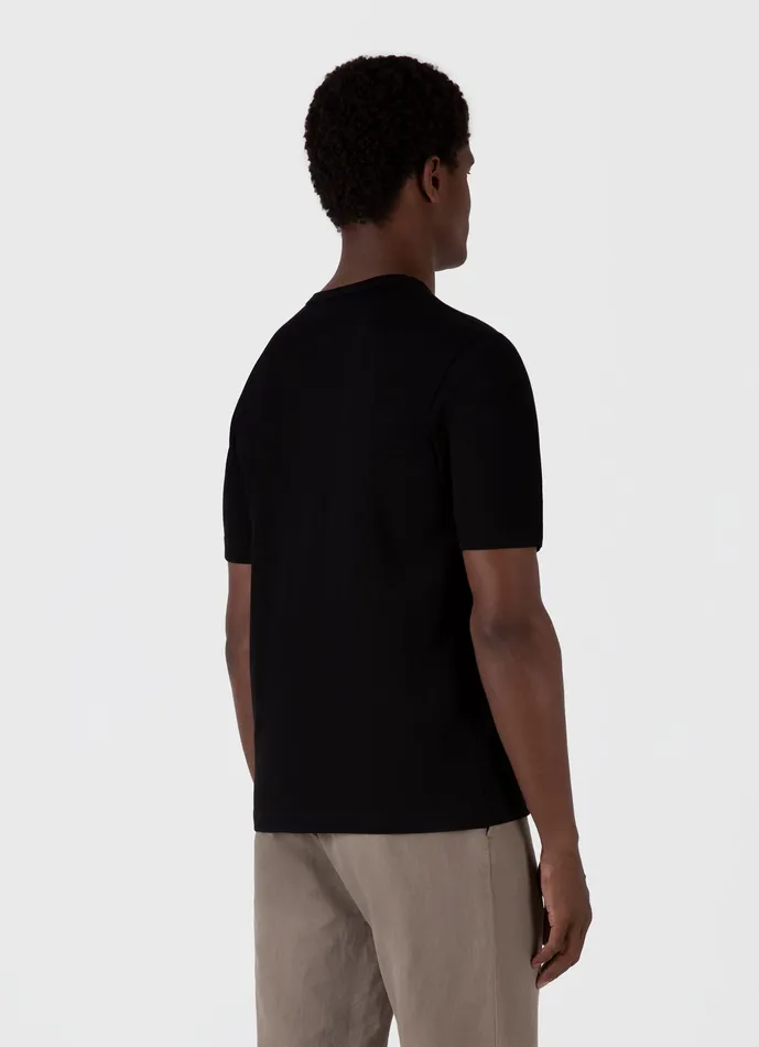 Tshirts Heavyweight Jersey Tshirt Black ussunspel Men Tshirts Heavyweight Jersey Tshirt Black ussunspel Men