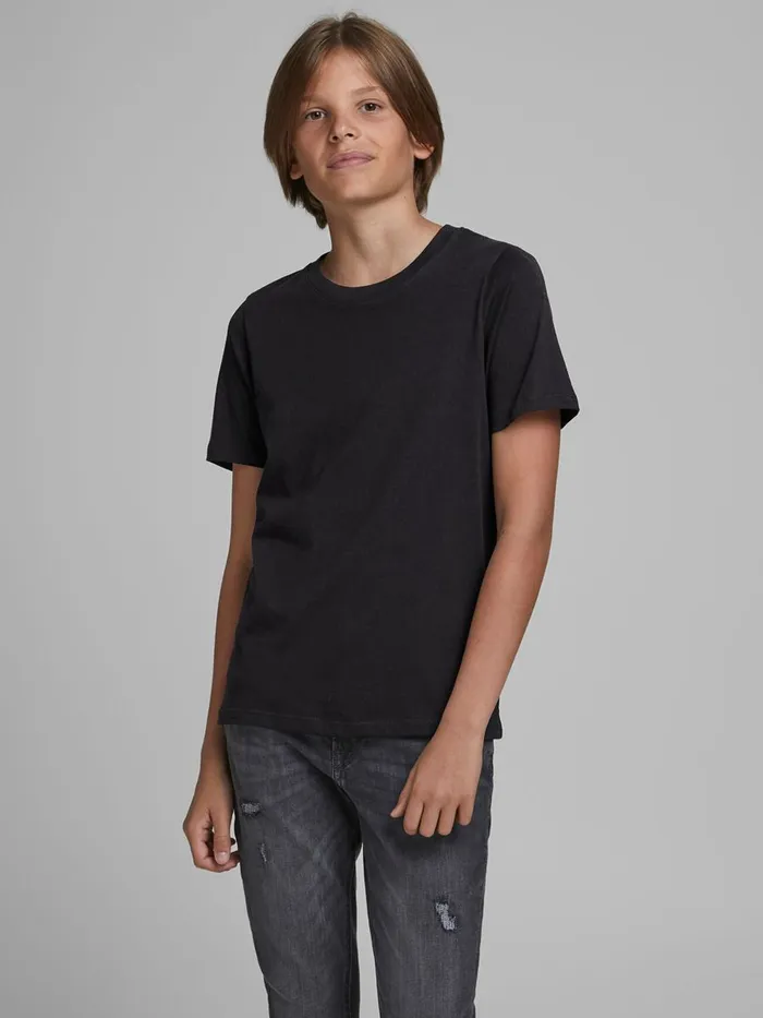 Tshirts JACK and JONES Junior BOYS 2PACK ORGANIC COTTON TSHIRT Black White Near Me Tshirts JACK and JONES Junior BOYS 2PACK ORGANIC COTTON TSHIRT Black White Near Me