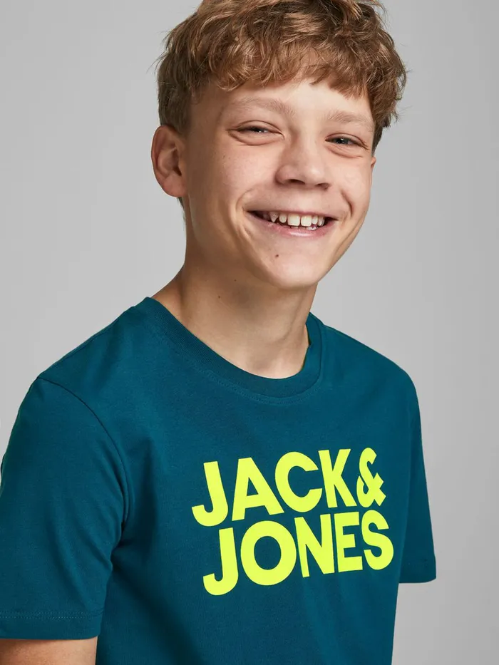 Tshirts JACK and JONES Junior BOYS TSHIRT Blue Sailor Blue For Sale