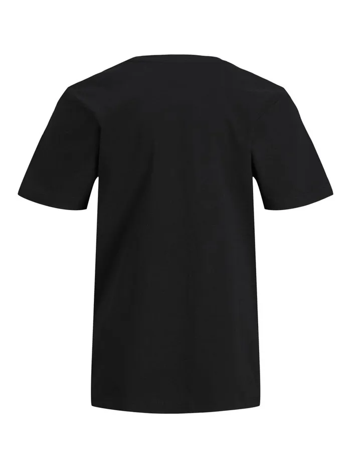 Tshirts JACK and JONES Junior BOYS TROPICAL PRINT TSHIRT Black Black Gift Ideas