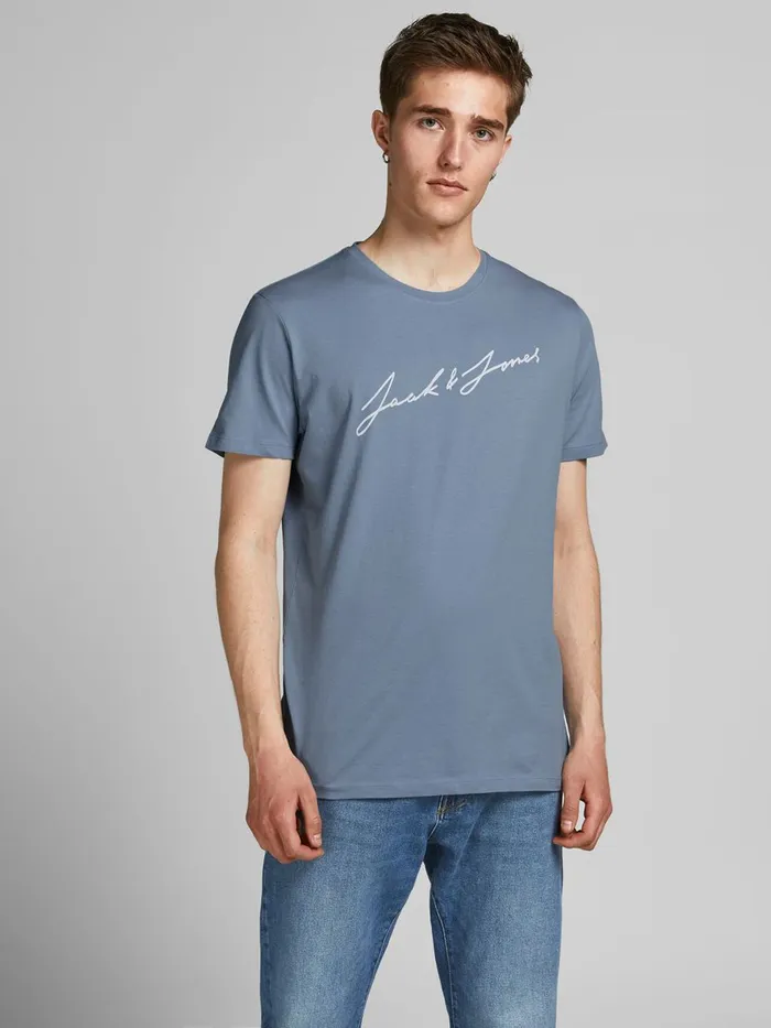 Tshirts JACK and JONES Mens 5PACK LOGO TSHIRT White White Online