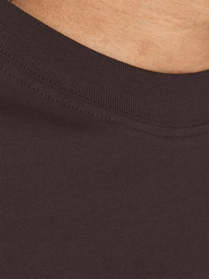 Tshirts JACK and JONES Mens BACK PRINT TSHIRT Brown Seal Brown Gift for Friend