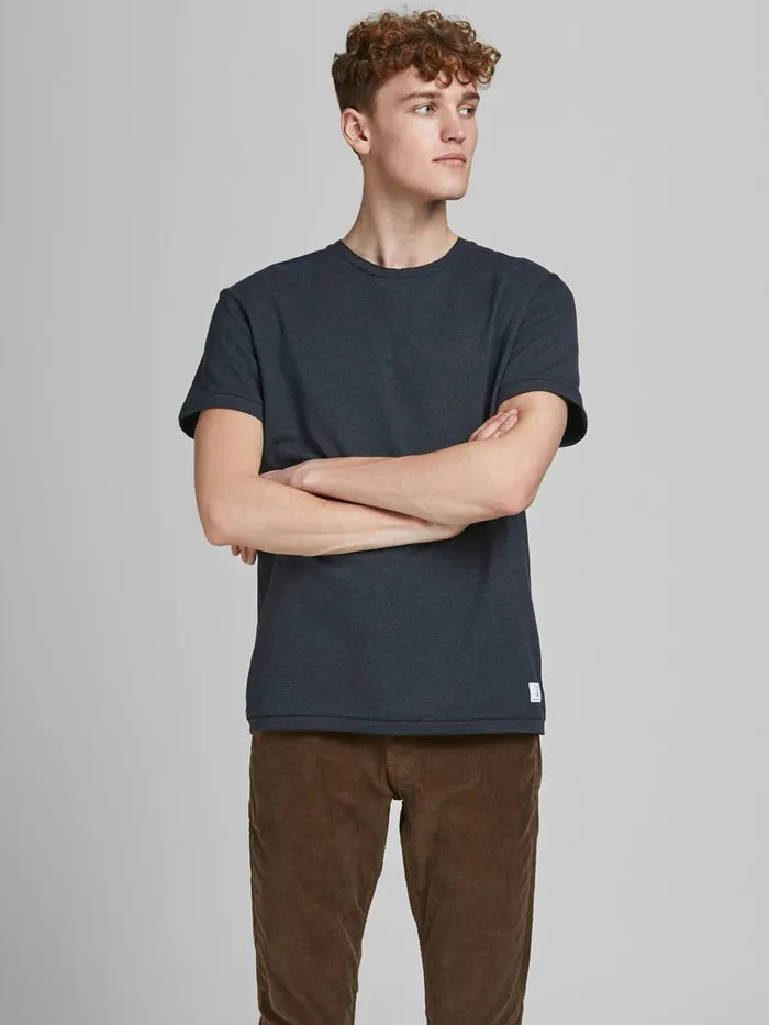 Tshirts JACK and JONES Mens RELAXED FIT LOOPBACK TSHIRT Blue Ombre Blue For Sale Tshirts JACK and JONES Mens RELAXED FIT LOOPBACK TSHIRT Blue Ombre Blue For Sale