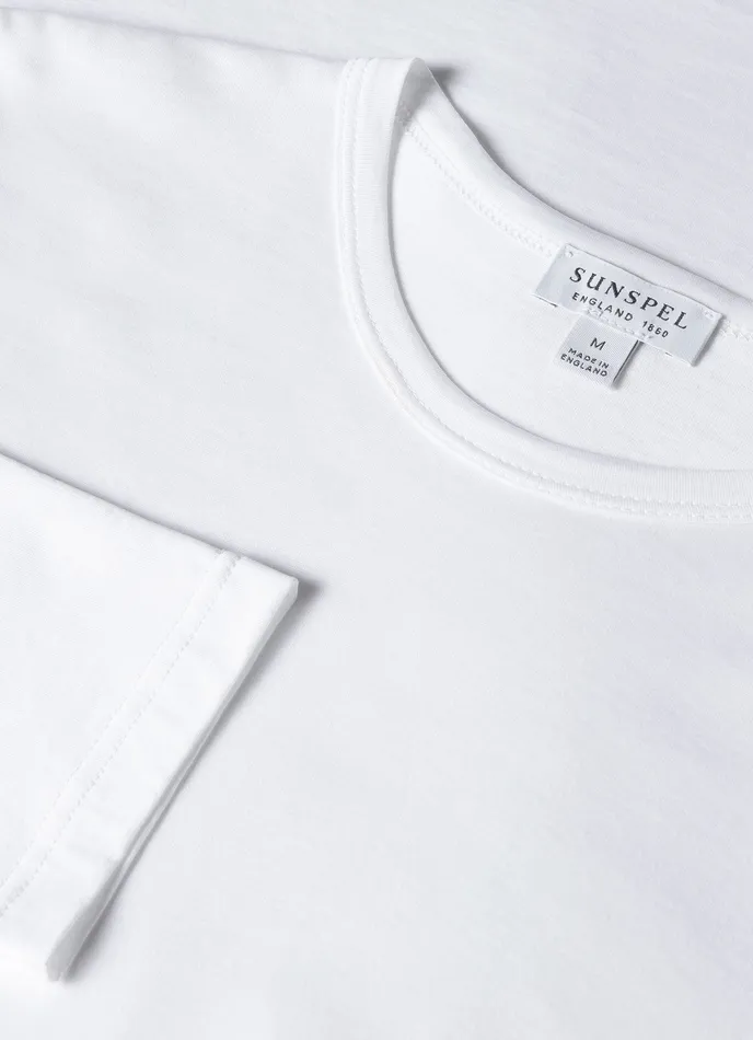 Tshirts Long Sleeve Classic Tshirt White ussunspel Men Tshirts Long Sleeve Classic Tshirt White ussunspel Men