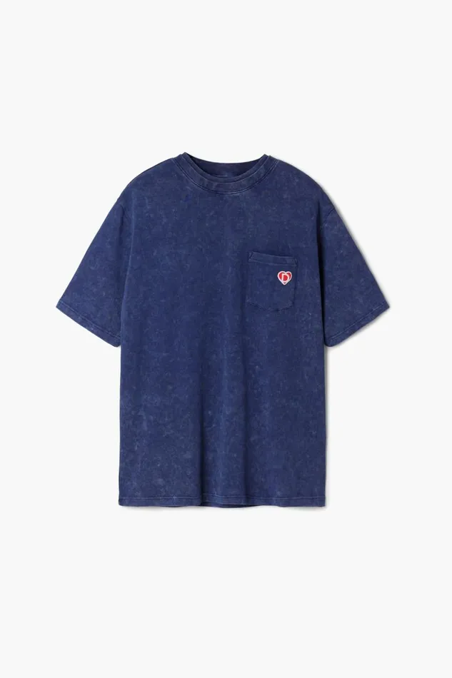 Tshirts Men Desigual Tshirt Blue