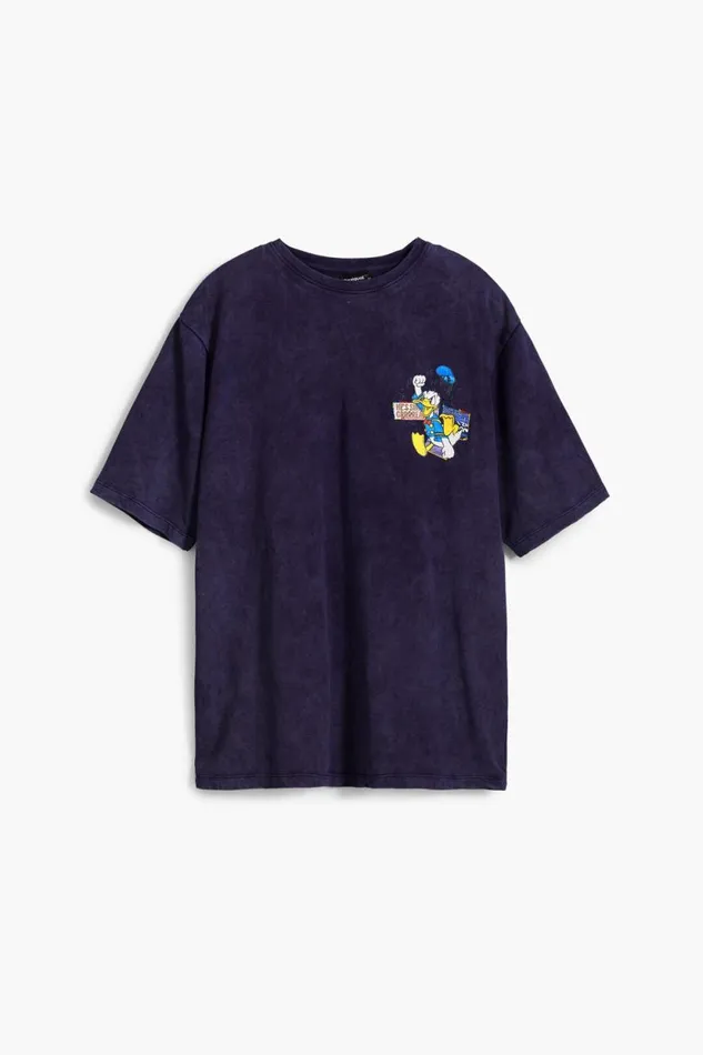 Tshirts Men Desigual Tshirt Blue