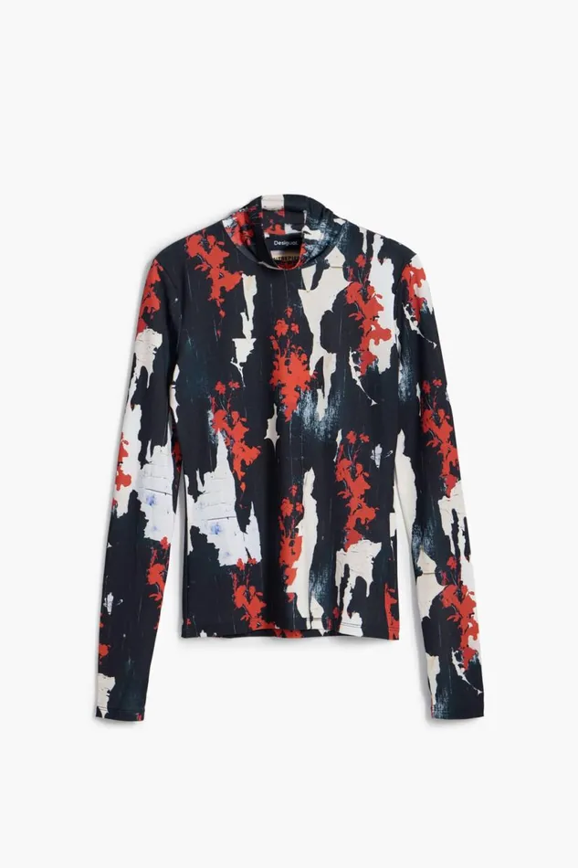 TShirts Women Desigual Maitrepierre Long Sleeve Tshirt Blue