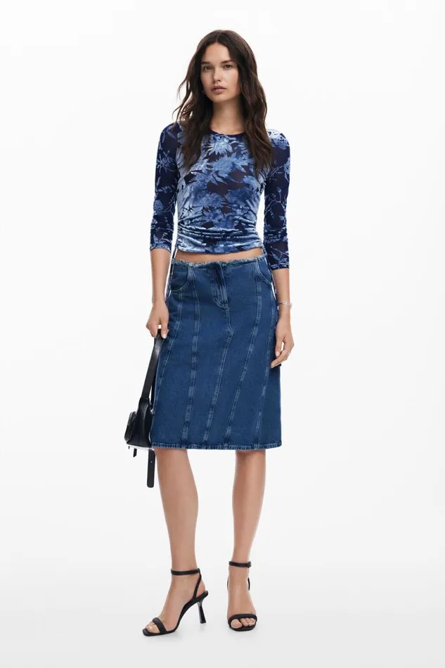 TShirts Women Desigual Tshirt Blue