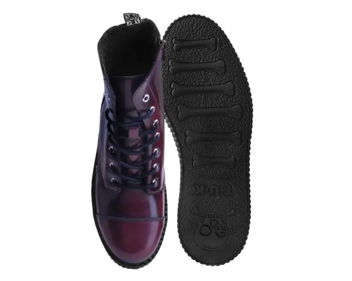 TUK Shoes Boots Men Burgundy Rub Off TUKskin 7Eye Boot TUK Shoes Boots Men Burgundy Rub Off TUKskin 7Eye Boot