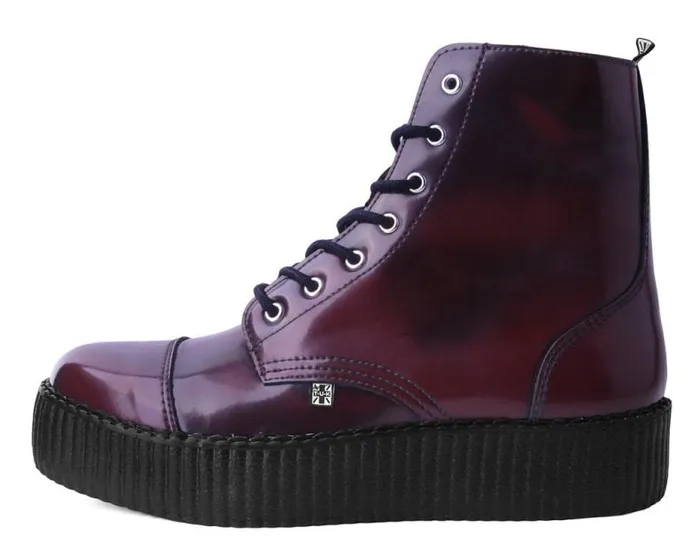 TUK Shoes Boots Men Burgundy Rub Off TUKskin 7Eye Boot TUK Shoes Boots Men Burgundy Rub Off TUKskin 7Eye Boot