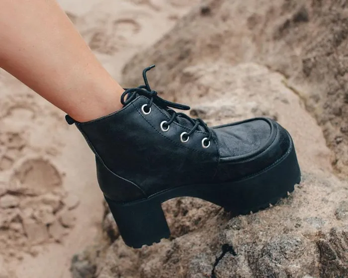 TUK Shoes Boots Women Distressed Ankle Nosebleed Boot TUK Shoes TUK Shoes Boots Women Distressed Ankle Nosebleed Boot TUK Shoes