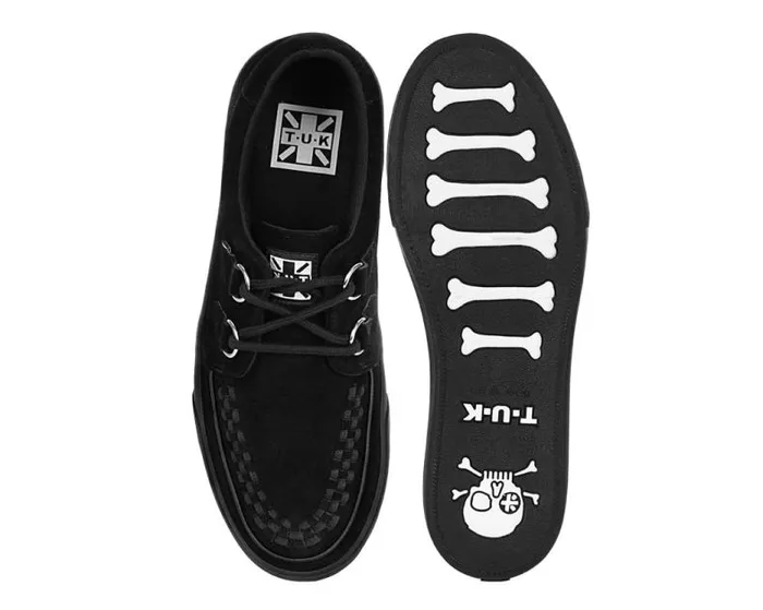TUK Shoes Sneakers Men Black Suede DRing Sneaker TUK Shoes Sneakers Men Black Suede DRing Sneaker