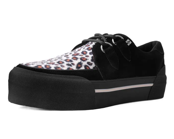 TUK Shoes Sneakers Men Black Suede Platform Sneaker