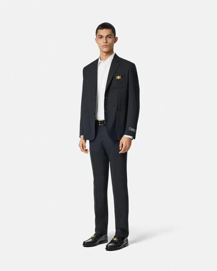 Tailored Shirt White Men Versace Shirts