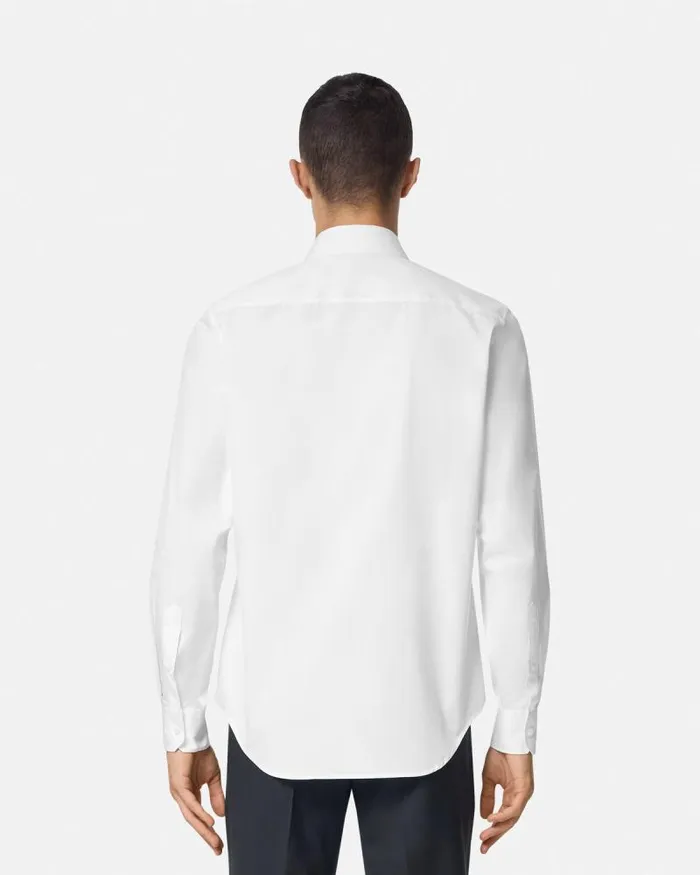 Tailored Shirt White Men Versace Shirts