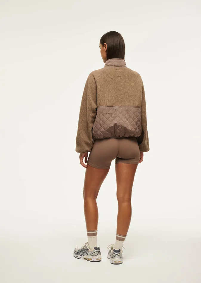 TECHNIQUE QUILT JACKET IN FOSSIL Jackets PE Nation Women