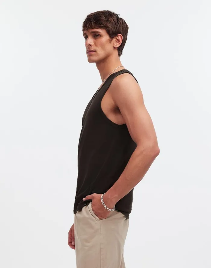 Tees Men Madewell Allday Tank Black Coal