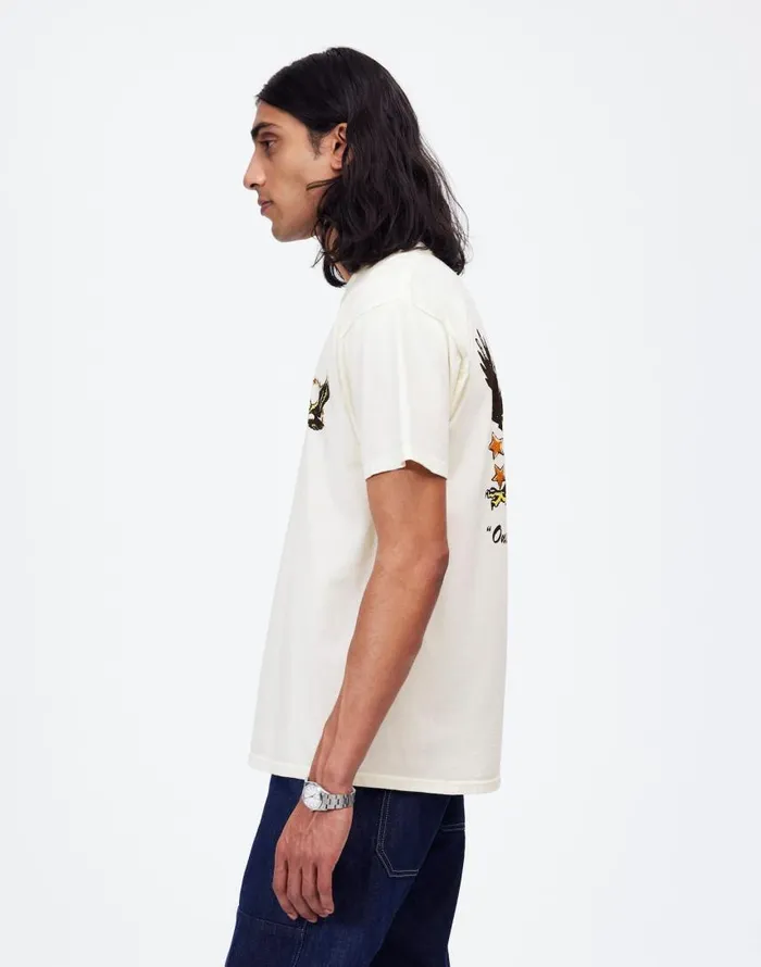 Tees Men Madewell One Of These Days Screaming Eagle Graphic Tee Bone