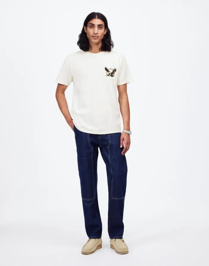 Tees Men Madewell One Of These Days Screaming Eagle Graphic Tee Bone