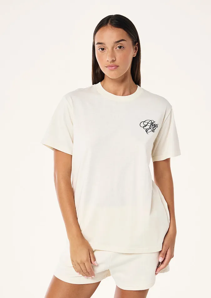 Tees PE Nation Women WARM UP SHORT SLEEVE TEE IN WHISPER WHITE