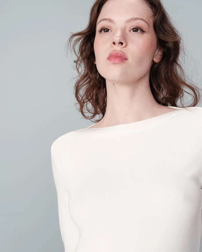 TEESHIRT ECRU NOUS Shop Grace and Mila LongSleeves Tshirts