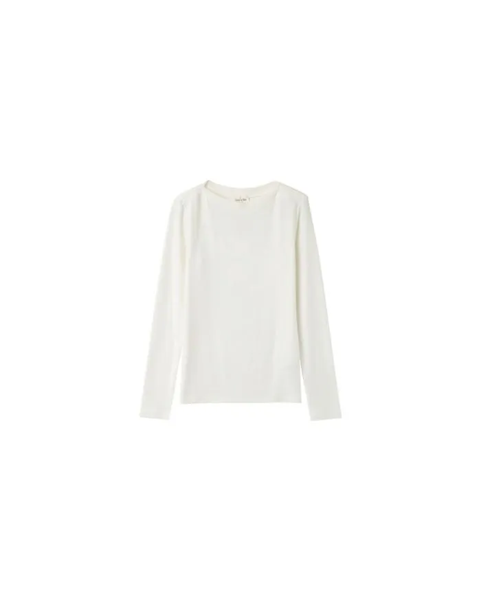 TEESHIRT ECRU NOUS Shop Grace and Mila LongSleeves Tshirts