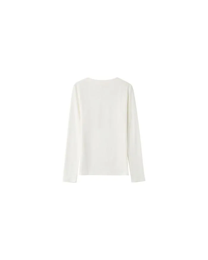 TEESHIRT ECRU NOUS Shop Grace and Mila LongSleeves Tshirts