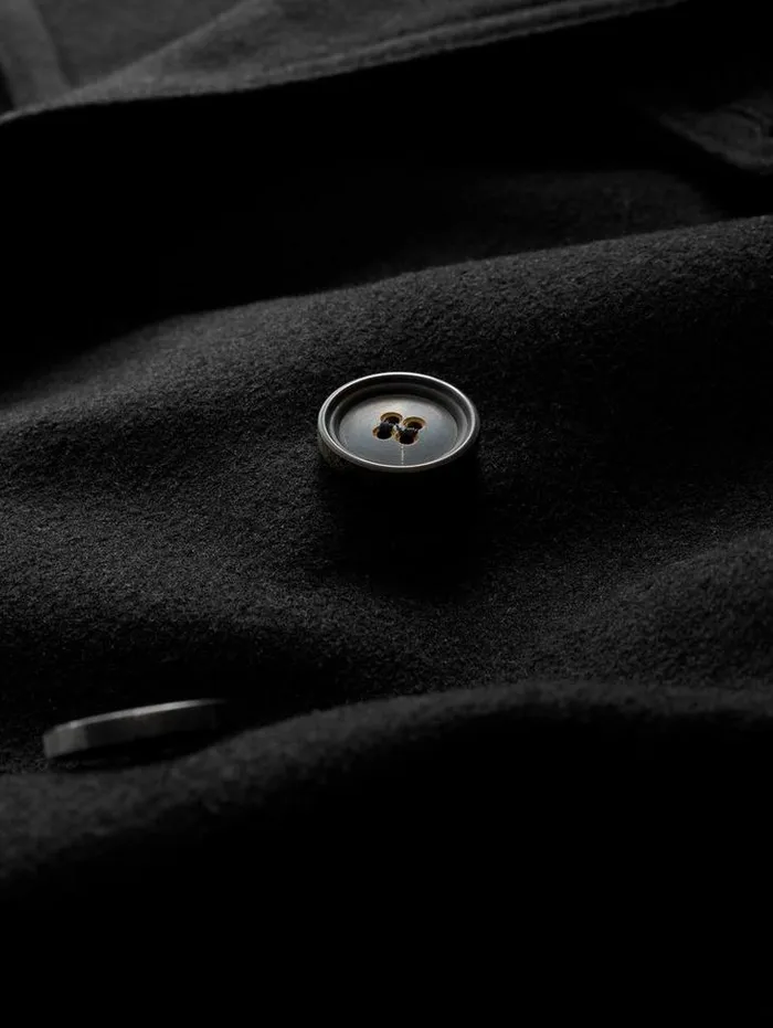 TERRY COAT Black Men John Varvatos Coats And Jackets
