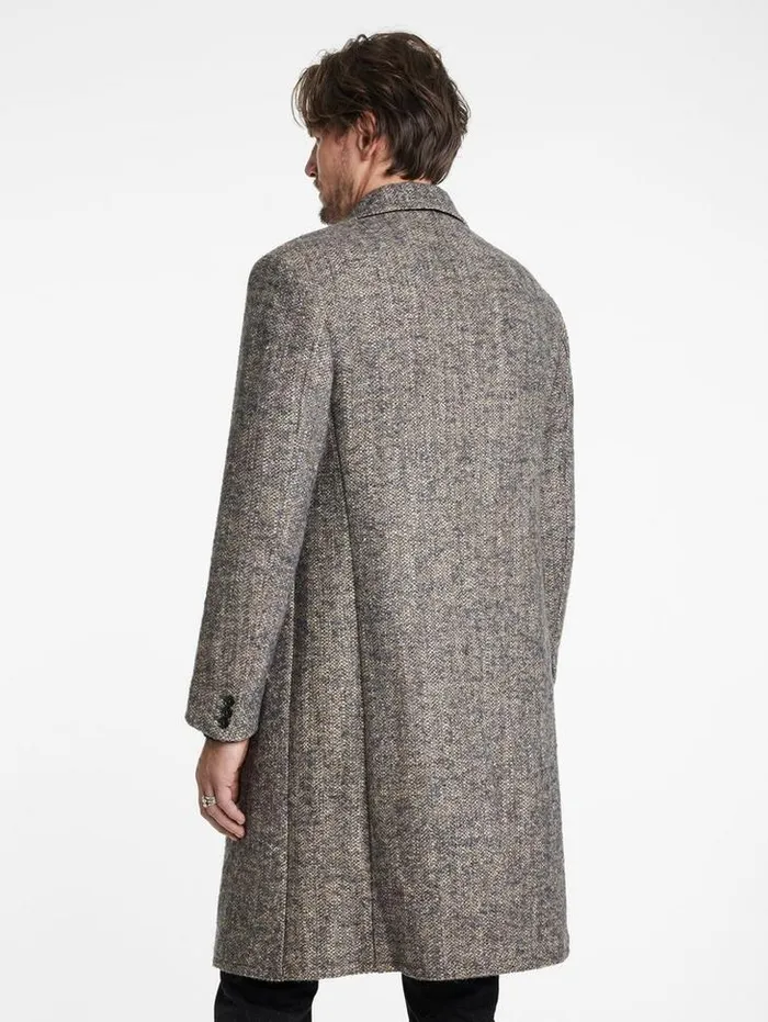 TERRY COAT Powder Blue Men John Varvatos Coats And Jackets