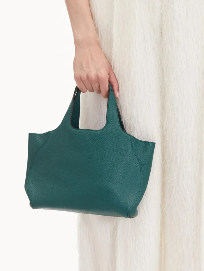 The Mini Topaz Bottle Green Women Oscar De La Renta Signature Handbags The Mini Topaz Bottle Green Women Oscar De La Renta Signature Handbags