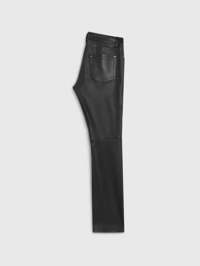 THE ROCKER LEATHER PANTS Black Men John Varvatos Pants